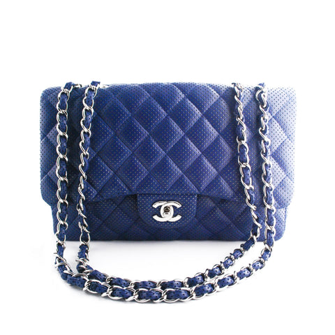Chanel Jumbo Perforated Classic Flap Bag