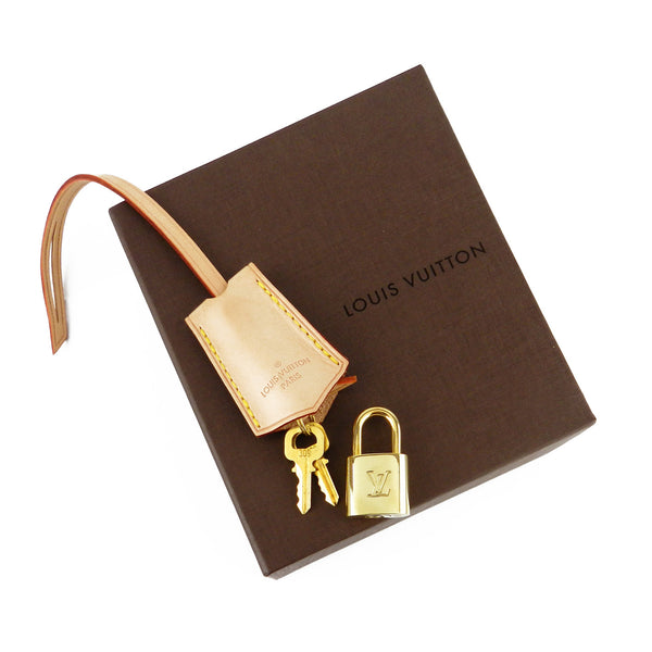 Louis Vuitton Bell Tag, Lock & Keys Set #309