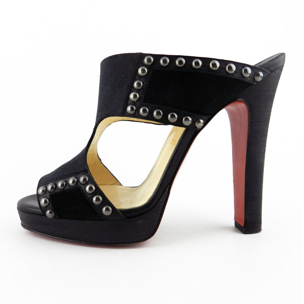 Christian Louboutin Hassaneta Platform Slide Sandals sz 36 / 6