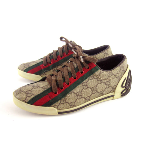 Gucci GG Canvas Classic Sneakers sz 36.5