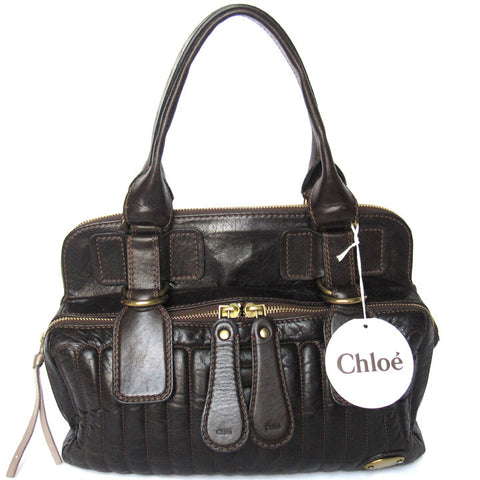 Chloe Large Quilted Bay Bag