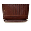 Givenchy Mahogany Brown Leather Bifold Long Men's Wallet