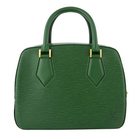 Louis Vuitton Green Epi Dupont Satchel