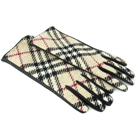 Burberry Novacheck Gloves - NEW
