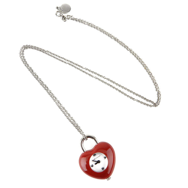 MARC BY MARC JACOBS Heart Watch Necklace