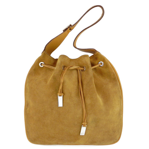 Gucci Nubuck Drawstring Hobo