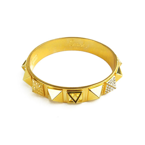Coach Golden Spikes Bangle