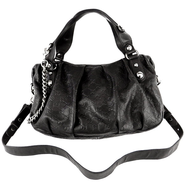 Gucci Guccissima Limited Edition Convertible Chain Bag