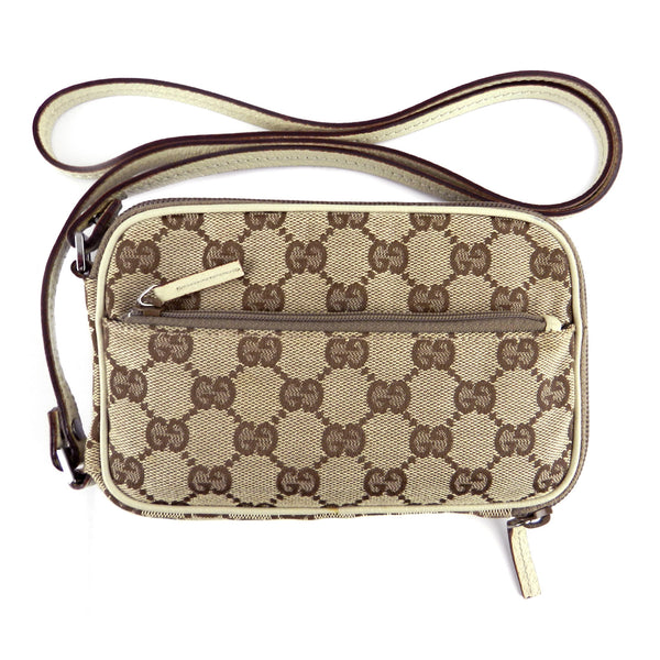 Gucci GG Monogram Cross-Body Pouch