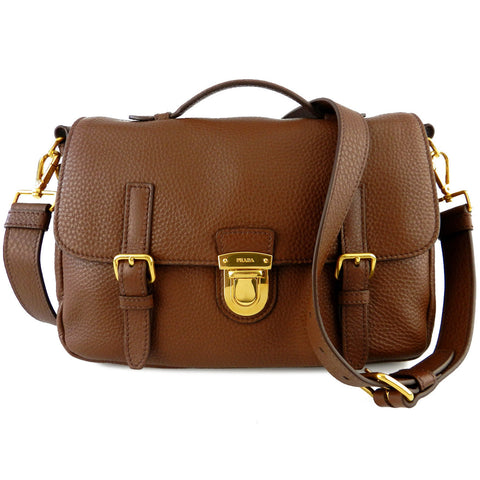 Prada Vitello Daino Four-Way Buckle Bag