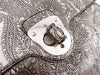 Alexander McQueen Silver Filigree Giant Envelope Clutch