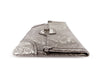 Alexander McQueen Silver Filigree Giant Envelope Clutch
