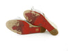 Christian Louboutin Silver Ribbon Wedges sz 37 / 6