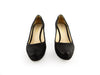 Prada Glazed Nubuck Leather Platform Pumps sz 36
