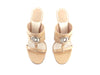Christian Dior Nude Patent Mules sz 36