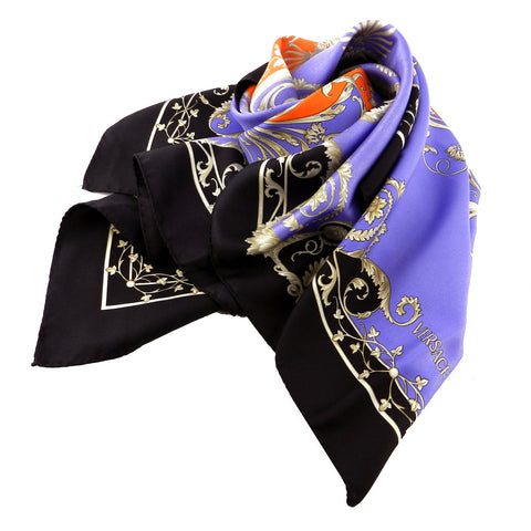 Versace Baroque Silk Scarf