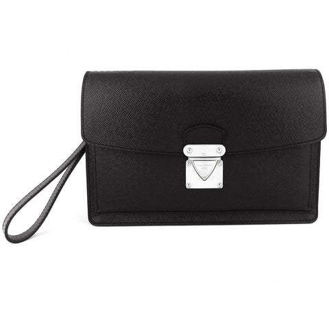 Louis Vuitton Taiga Ardoise Belaia Clutch