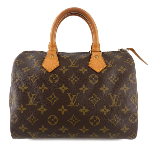 Louis Vuitton Vintage Monogram Speedy 25 Satchel