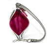 Coach Small Flower Print Satin Shoulder Bag