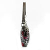 Coach Small Flower Print Satin Shoulder Bag