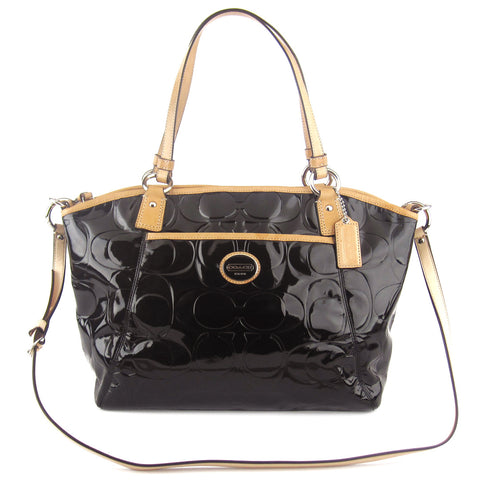 Coach Patent Two-Way Tote