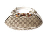 Gucci Small GG Canvas Bamboo Horsebit Hobo