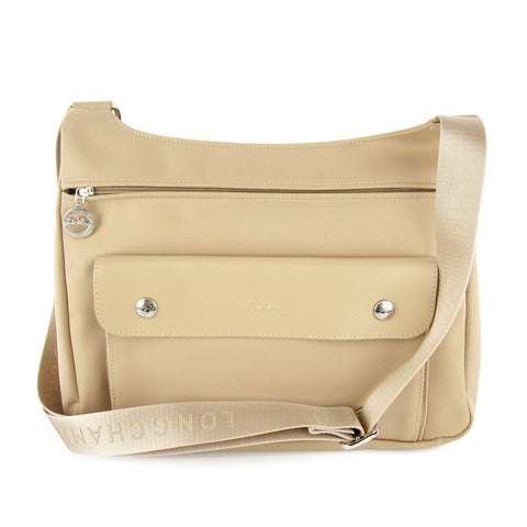 Longchamp Beige Nylon Cross-Body