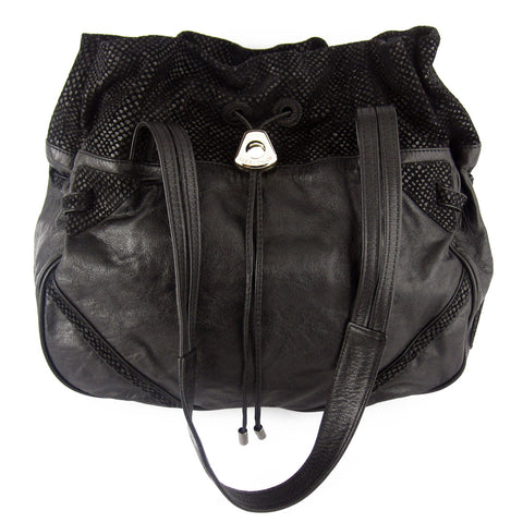 See by Chloe Snakeskin Leather Tote