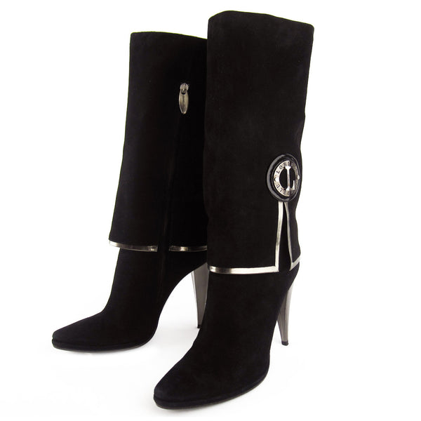 Loriblu Folded Suede Boots sz 38