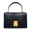 Louis Vuitton Black Epi Concorde Top Handle Satchel