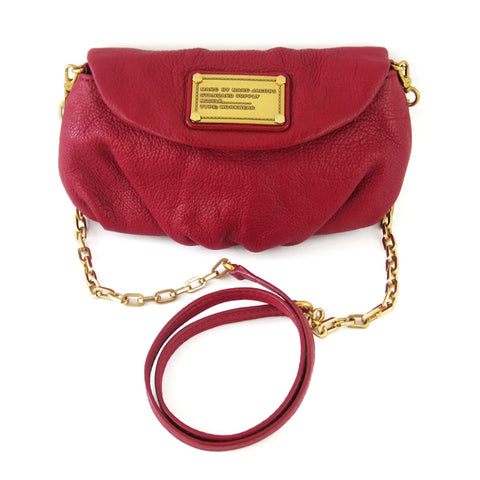 Marc by Marc Jacobs Classic Q Karlie Cross-Body Clutch - Red