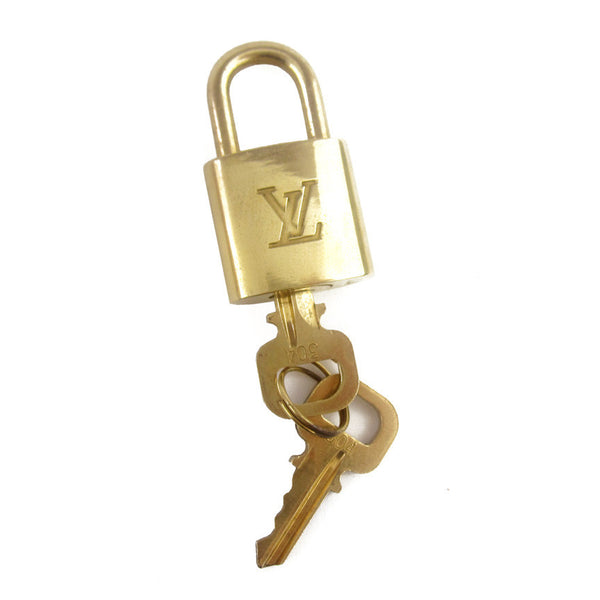 Louis Vuitton Brass Lock & Keys #304