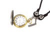 Dolce & Gabbana Braided Cord with Silver Time Piece