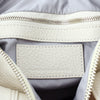 Alexander Wang Stud-Bottom Cream Leather Rocco Duffel