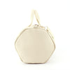 Alexander Wang Stud-Bottom Cream Leather Rocco Duffel