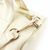 Alexander Wang Stud-Bottom Cream Leather Rocco Duffel