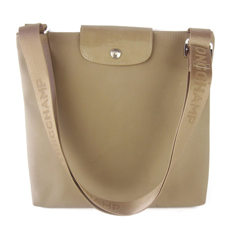 LONGCHAMP Beige Nylon Cross-Body