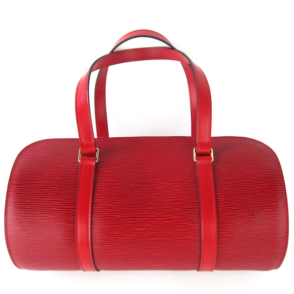 Louis Vuitton Epi Soufflot Red