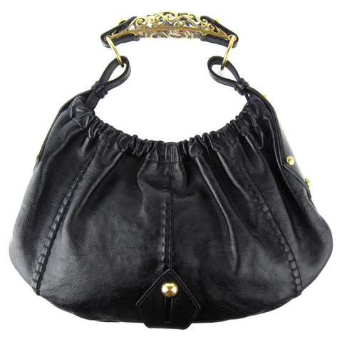 YSL Vincennes Golden Horn Hobo - NEW