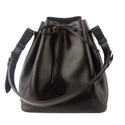 Louis Vuitton Black Epi Petit Noe