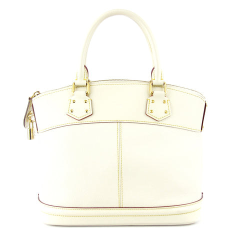 Louis Vuitton Lockit PM Satchel - Ivory Suhali Leather