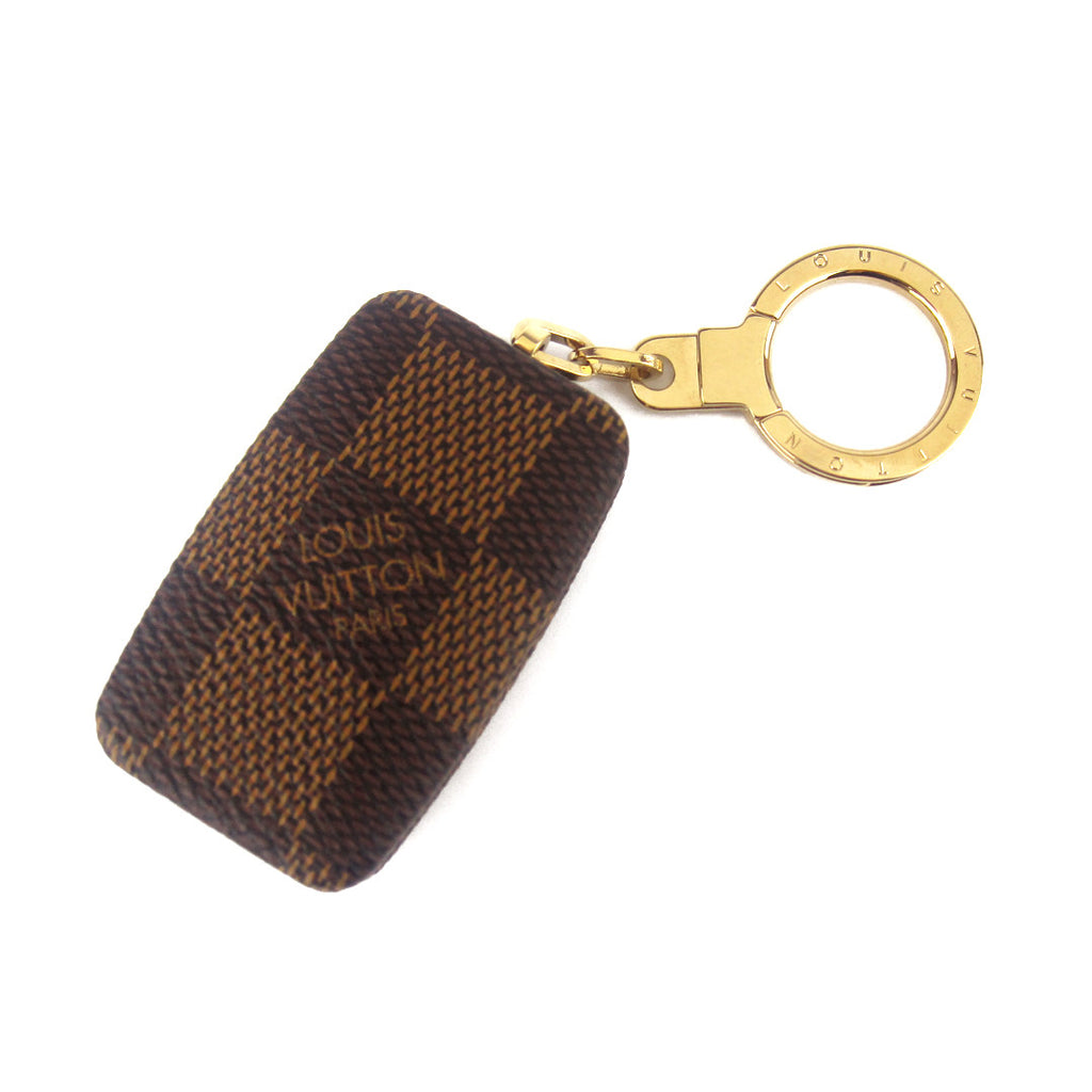 Louis Vuitton Damier Ebene AstroPill Key Holder Light KeyChain