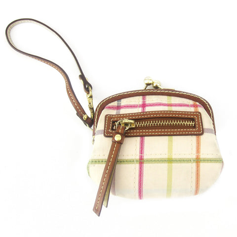 COACH Canvas Coin Purse