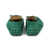 TOD's Men's Green Suede Leather Mocassin Loafers sz 9.5