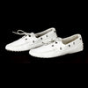 Tod's Men's White Leather Mocassin Loafers sz 8.5