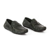 Salvatore Ferragamo Men's Green Leather Loafers sz 8.5