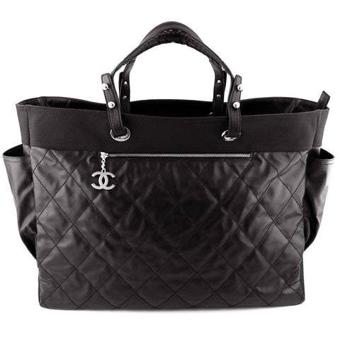 Chanel Biarritz XL Waterproof Canvas Weekender Tote