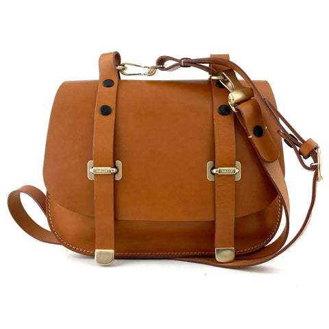 Bally Saddle Leather Flap Crossbody & Shoulder Bag