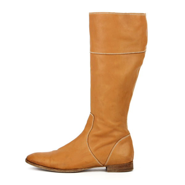 Fratelli Rossetti Tan Leather Boots sz 39 / 9