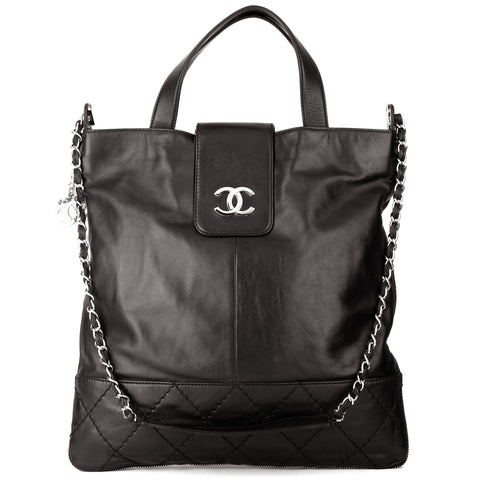 Chanel XL Expandable Top Handle & Shoulder Tote
